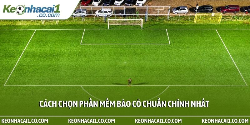 Cách chọn phần mềm bào cỏ chuẩn chỉnh nhất