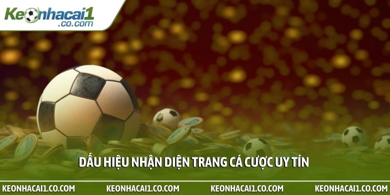 Dấu hiệu nhận diện trang cá cược uy tín