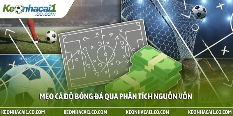 Mẹo cá độ bóng đá qua phân tích nguồn vốn